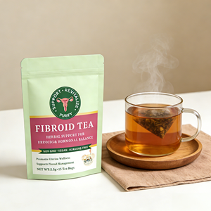 Té Orgánico a Granel para la Fertilidad y Adelgazamiento para Mujeres con Hoja de Frambuesa Roja, Equilibrio Hormonal, Herbal, Sin Cafeína, 15 Bolsitas de Té - Product Image 2