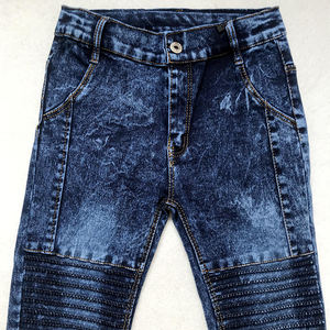 2021 New Style Fashion Washed Kids Pants Boys Jeans Blue Denim Little Boy Jeans - Product Image 3