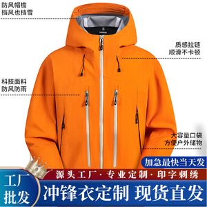 Veste coupe-vent à capuche pour homme, couleur unie, simple couche, vêtements d'extérieur - Product Image 5