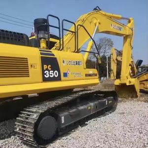 used Japan Top Sale Komatsu PC350 35 Ton <b>Earth</b>-<b>moving</b> Equipment Excavator with High Quality for sale - Product Image 4