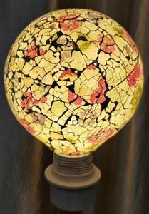 Bombilla de Lámpara de Mosaico Turca G125, Estilo Barroco Romántico, Luces Nocturnas LED de 4W, Iluminación Festiva Única - Product Image 5