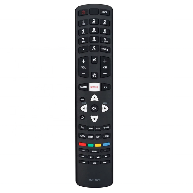 New RC3100L16 Remote Control Replacement Fit for TCLL LCD LED TV