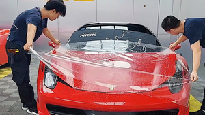 ฟิล์มป้องกันสีรถยนต์กันรอยขีดข่วนกันทรายแถบใส TPU - Product Image 3