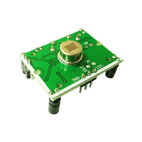 HC-SR501 Modul Sensor Gerak PIR Merek Asli-Detektor Tubuh Manusia Inframerah Pyroelektrik Pemasangan Permukaan untuk Perangkat yang Kompatibel