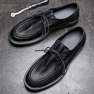 Zapatos Formales de Cuero para Hombre, Tendencia de Moda 2026, Zapatos Casuales para Exteriores, Zapatos de Vestir y Oxfords de Cuero para Hombre, Personalizados al por Mayor - Product Image 3