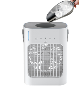 3 in 1 taşınabilir klima 700ML taşınabilir HAVA SOĞUTUCU, 3 hızlı USB masaüstü vantilatör kişisel küçük hava soğutma <span class=keywords><strong>fan</strong></span>ı - Product Image 6