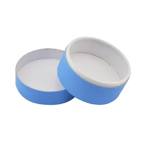 Embalagem de papelão com impressão colorida de luxo personalizada para bolo lunar caixa de presente redonda caixas de embalagem de tubo de papel