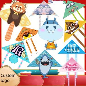 Cometa Promocional Personalizada con Impresión Colorida de Bandera Nacional, Forma y Tamaño Personalizados - Product Image 4