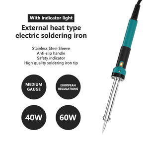 <span class=keywords><strong>Precio</strong></span> al por mayor, soldador doméstico <span class=keywords><strong>de</strong></span> calefacción eléctrica <span class=keywords><strong>de</strong></span> alta calidad, 40W, 60W, indicador <span class=keywords><strong>de</strong></span> reparación <span class=keywords><strong>de</strong></span> soldadura, herramienta <span class=keywords><strong>de</strong></span> soldador - Product Image 2
