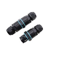 Connecteur de câble droit souterrain étanche IP68 M16 2P 3P pour éclairage LED