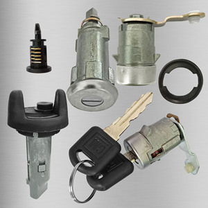 Car Lock Cylinders BK063Q8 Zinc Alloy Door Ignition Trunk Glove Box Lock With 2 Keys Compatible With Buick Regal 2.0 - Product Image 3