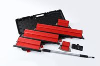 Lame de raclage en acier inoxydable, spatule à mastic, truelle plate, couteau à plâtrer pour nivellement mural, finition de peinture blanche, polissage télescopique