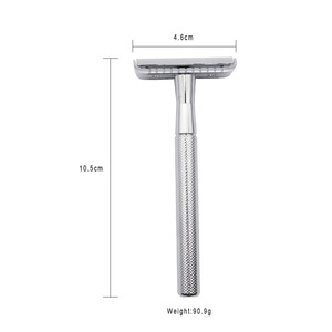 Chất Lượng Cao Vật Liệu Đồng Thau Hai Cạnh An Toàn Cạo Râu Dao Cạo Bền Vững Dao Cạo Không Chất Thải Để Bảo Vệ Môi Trường - Product Image 4