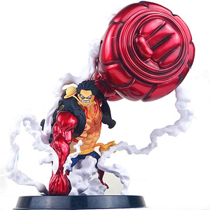 Pirate Sea King fait à la main 4 vitesses grande main <span class=keywords><strong>Luffy</strong></span> 25cm GK pays singe roi pistolet PVC 1:8 échelle souffleur d'air fonction Anime décoration - Product Image 5