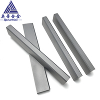 Bandes de carbure de tungstène cémenté YG8 de qualité supérieure 12*25*99mm, personnalisables OEM, résistantes à l'usure et aux chocs, pour concasseur VSI et outil de fabrication de sable