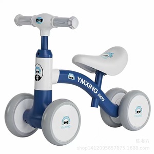 Ymxing Kids Balance Bike 12 Inch Four Wheel Adjustable Seat For 2-3 Years Old Toddler Walker Scooter - Product Image 4