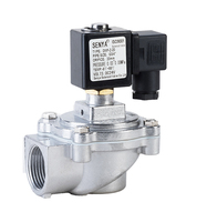 Vanne solénoïde à impulsion eau-air série DMF-Z pour dépoussiéreur, vanne à impulsion 24V 12V 220V pour dépoussiéreur à jet pulsé