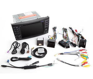 แอนดรอยด์14 SYSTEM 7 "รถจอสัมผัสสำหรับเครื่องเล่นดีวีดีจีพีเอสสำหรับ Benz E-Class W211 (2002-2008) CLS W219 (04-08) G-Class W463 - Product Image 3