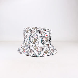 قبعات دلو قابلة للعكس مطبوعة رقمية مخصصة للجنسين قبعة تكبير عصرية للأطفال تتميز بنمط الشخصيات - Product Image 5