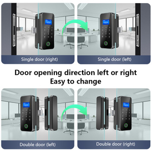 Khóa cửa thông minh vân tay sinh trắc học Tuya XSDTS A16 hỗ trợ mật khẩu ảo, khóa cửa kính điện tử dùng cho văn phòng và thương mại - Product Image 6