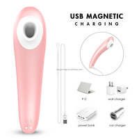 Meistverkaufter Wiederaufladbarer Wasserdichter Silikon-Nippel-Sauger Sexspielzeug Vibrator Vagina-Klitoris-Saugvibrator für Frauen