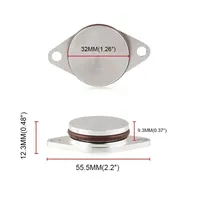 Tapones para reparación de aletas en blanco de remolino diésel, Kit de eliminación con juntas de colector de admisión de aire de 6X33MM, pieza M57 530D 330D 335D X5 X6