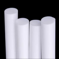 Tige en plastique solide blanche résistante aux produits chimiques antiadhésive imperméable