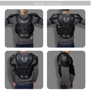 OEM Customised Black White One Size Motorcycle Off-<strong>Road</strong> Riding Chest <strong>Back</strong> Protector Body Armor Vest Jacket - Product Image 6