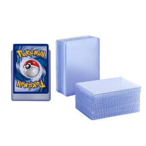 Porte-cartes rigides en plastique de 7,62 cm x 10,16 cm pour cartes de sport de baseball, cartes à collectionner Pokémon et Toploader - Product Image 1