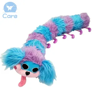 Brinquedo de pelúcia Caterpillar para crianças, boneco de pelúcia longo de desenho animado da moda, presente para crianças