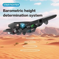 Samtoy Avion RC en mousse EPP incassable pour débutants, avec moteur de chasseur télécommandé, pour adultes