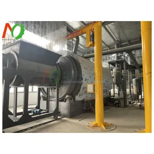 Multifunction Pyrolysis Carbon Black Processing Machine Pyrolysis Machine For Rubber Waste Tyre Pyrolysis Plant