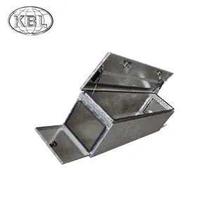 Tugas berat Aluminium Truk Tidur Kotak Alat/Side Mount Toolbox untuk Trailer dengan 3 Pintu (ATB-1544) (OEM/ODM)