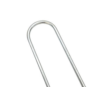 भारी शुल्क 12 इंच 9 मिमी यू-टाइप पिन नेल सस्ते कॉपर स्टील के पेग और सोड स्टेपल को सुचारू रूप से शंक के साथ - Product Image 2