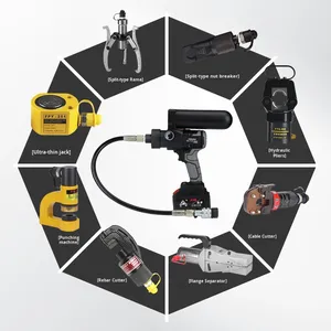 Bơm thủy lực cầm tay siêu nhỏ cầm tay với áp suất 70 Mpa pin lithium hoạt động bơm điện siêu cao áp - Product Image 2