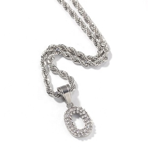 <span class=keywords><strong>Unico</strong></span> Personalizzato Cristalli lucidi strass lettera S nome iniziale collana gioielli di compleanno regalo per gli amici - Product Image 6