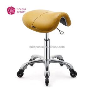 Chaise de technicien de beauté Yicheng chaises de salon colorées en cuir PU chaise de salon moderne <span class=keywords><strong>Assurance</strong></span> qualité Nouveau design - Product Image 5