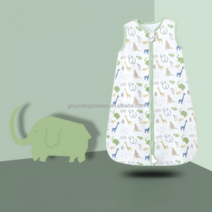 <span class=keywords><strong>Gigoteuse</strong></span> Bébé en Coton de Qualité Clinique, Contrôle de Température Estivale, Unisexe, Motif Imprimé, Sac d'emmaillotage Sûr pour Enfants - Product Image 4
