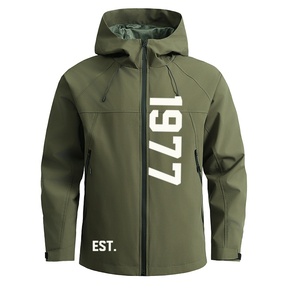 High Quality Men's Cycling <strong>Long</strong> Sleeve Zip-up Rain <strong>Jackets</strong> Lightweight <strong>Waterproof</strong> Windbreaker with Hood Wholesale Raincoats - Product Image 3
