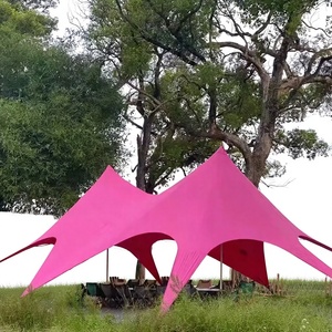 Carpa de triple pico de 20m de fábrica china, ODM, de alta calidad, resistente al agua, 20x8.6m, gran capacidad, para eventos con vista al cielo estrellado - Product Image 4
