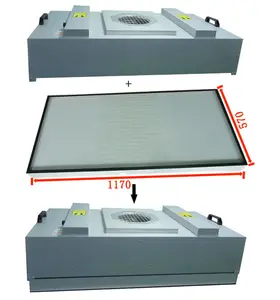 Senbao Ffu Uitlaat Vloer Modulaire Luchtstroom Muur Ulpa H13 H14 U15 Hepa Ventilator Filter Unit Ffu Voor Ziekenhuis Clean Room