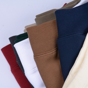 Sudaderas con capucha extragrandes blancas de algodón suave y grueso, cómodas, con logotipo personalizado, sudadera con capucha de manga larga lisa de alta calidad - Product Image 6