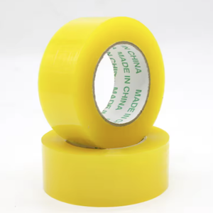 Cinta Adhesiva de Embalaje de Venta Caliente, Cinta de Sellado Bopp, Cinta Amarilla Impermeable para Embalaje de Cartón, Oferta de Impresión Acrílica - Product Image 2
