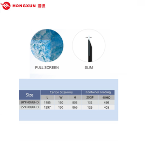 Hongxun Factory <strong>Full</strong> Screen Hifi Sound Bass Led <strong>Smart</strong> <strong>Tv</strong> 4K Ultra <strong>Hd</strong> <strong>32</strong> 43 50 55 <strong>Inch</strong> Television Qled <strong>Tv</strong> - Product Image 5