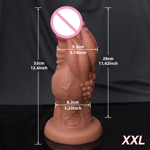Scarletsin D-10-5 Jouets sexuels anaux en silicone Monstre tentaculaire liquide avec base de ventouse pour gode Plug <span class=keywords><strong>anal</strong></span> pour hommes et femmes Taille XXL - Product Image 6