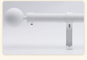 Los más populares accesorios de ventana de lujo postes de cortina de Metal decorativos Ventana de tubo barra de cortina de acero inoxidable - Product Image 4