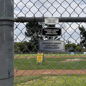 Sleek 24HR Video Property Stickers, marcadores <span class=keywords><strong>de</strong></span> seguridad para residencias, almacenes, garajes, locales comerciales - Product Image 4