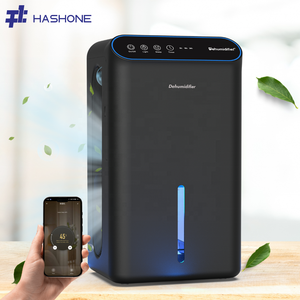 HASHONE Desumidificador de Ar Elétrico Inteligente Wifi com Display LED 2.5L Humidade Absorvente Desumidificador Portátil Doméstico para Casa - Product Image 1
