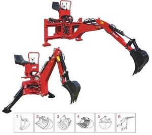 <span class=keywords><strong>รถ</strong></span>แบคโฮแบบ3จุดติดด้านหลัง<span class=keywords><strong>รถ</strong></span>ไถ LW-9แบบใช้แล้ว - Product Image 3