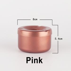 New Design Stainless Steel Ash Tray Car Smoking Accessories Custom Smokeless Easy to Clean <strong>Pocket</strong> <strong>Ashtray</strong> with Lid - Product Image 5